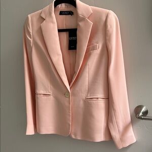 Ralph Lauren Soft Pink Blazer